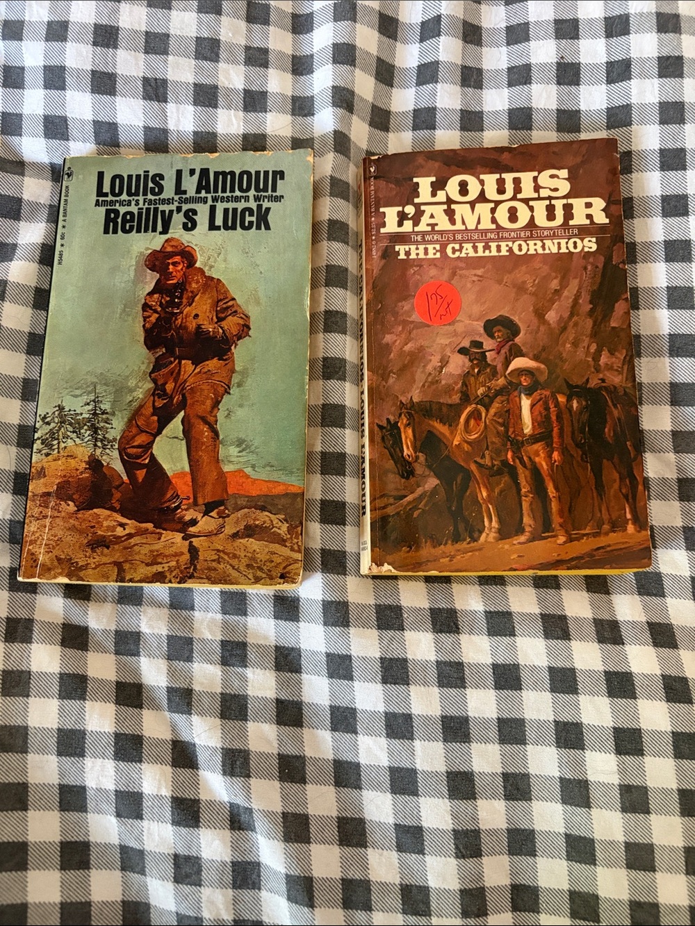 Louis L'Amour Paperback Lot - Green & Brown Western Covers